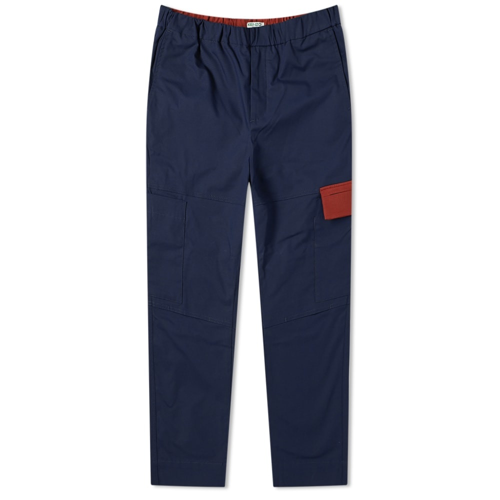 Kenzo Tapered Cropped Cargo Pant - 1