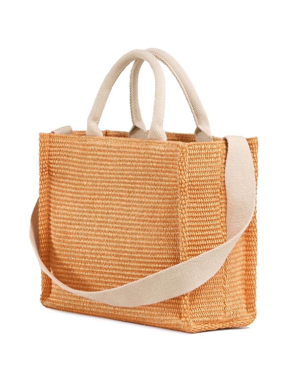 small raffia tote bag - 3