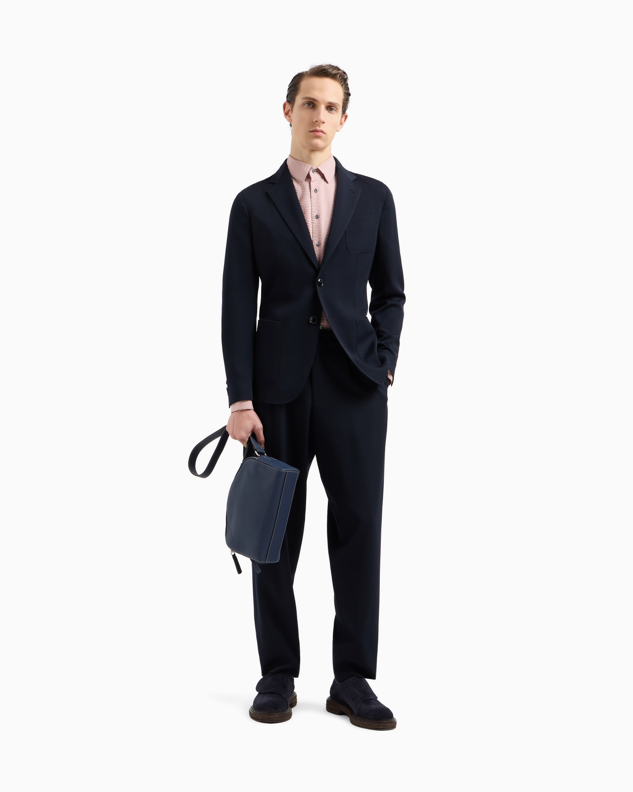 REGULAR-FIT COTTON-SEERSUCKER SHIRT - 2