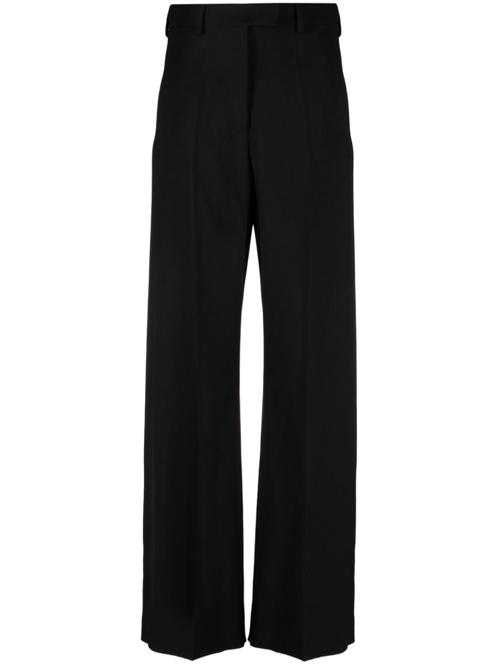 high-waisted tailored trousers - 1