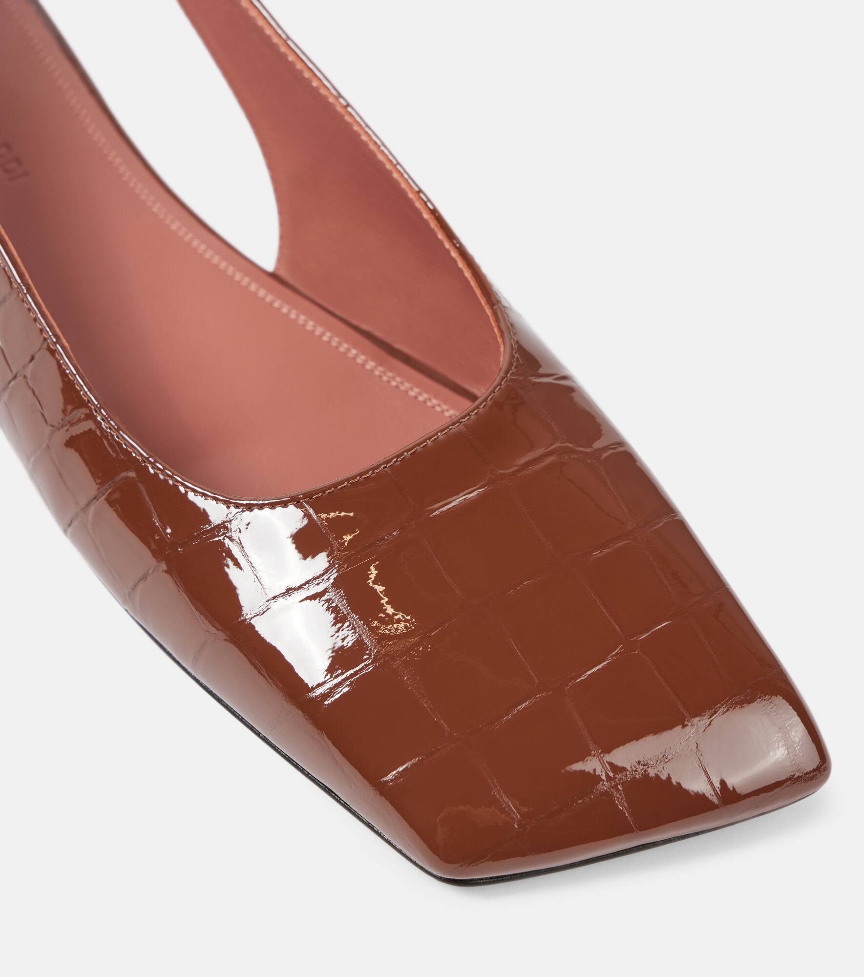 Ane patent leather slingback flats - 5