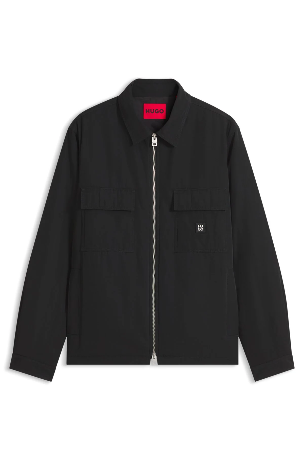 OVERSIZED-FIT OVERSHIRT IN WATER-REPELLENT CANVAS - 1