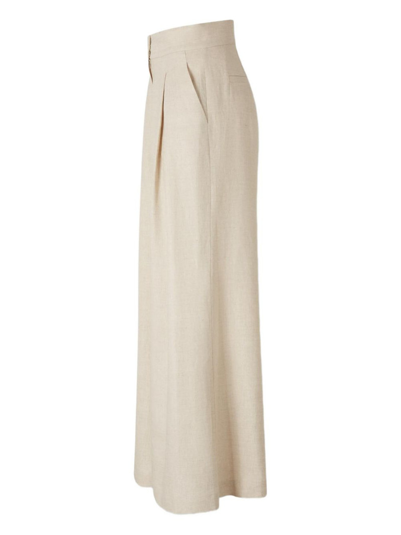high-waist flared trousers 3