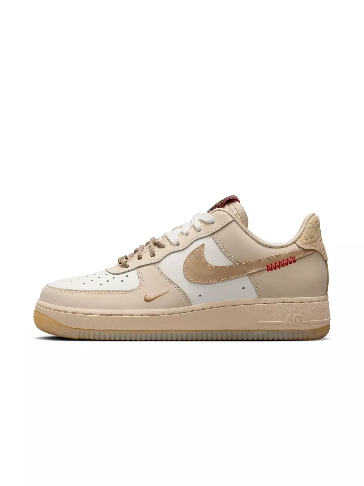 Air Force 1 '07 LX "Sail/Team Gold/Lt Khaki/Parachute Beige" Women's Shoe - 3