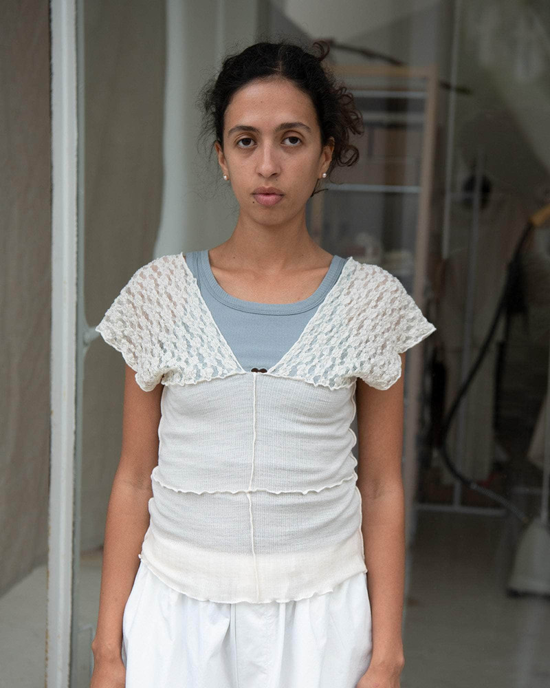 Nehru Tank - Lace & Wool 1