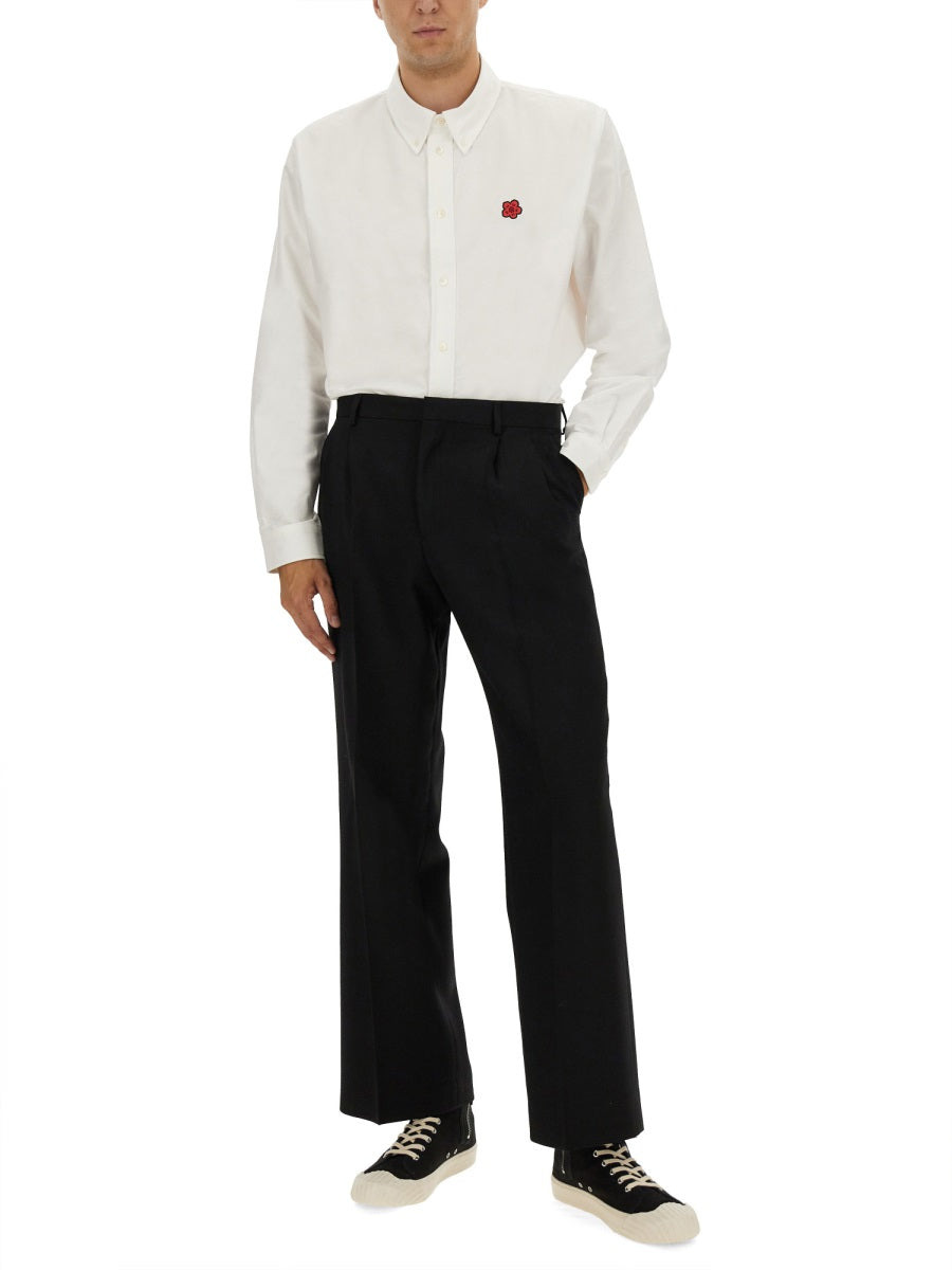 Kenzo Men Shirt With "Boke Flower" Embroidery - 2