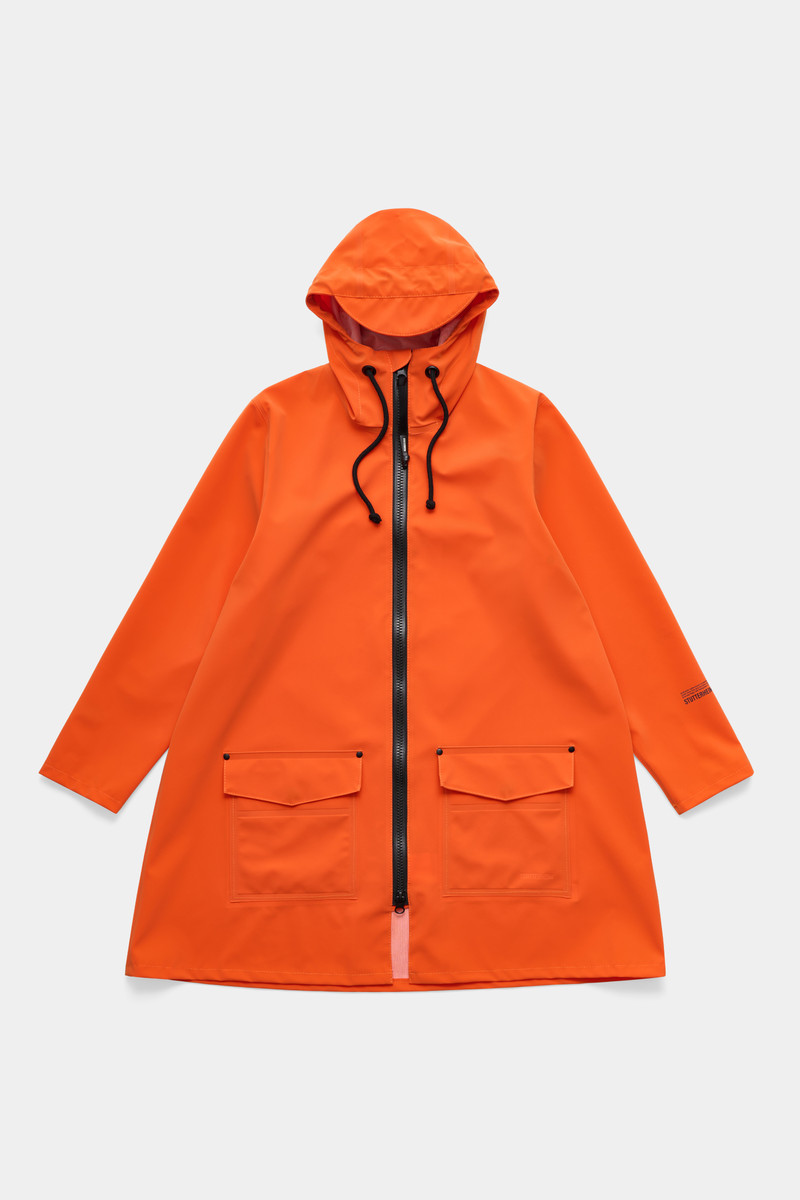 Mosebacke Patch Raincoat Matte Pumpkin Pumpkin 1