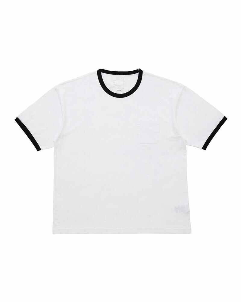 AMPLUS RINGER TEE S/S BLACK - 1