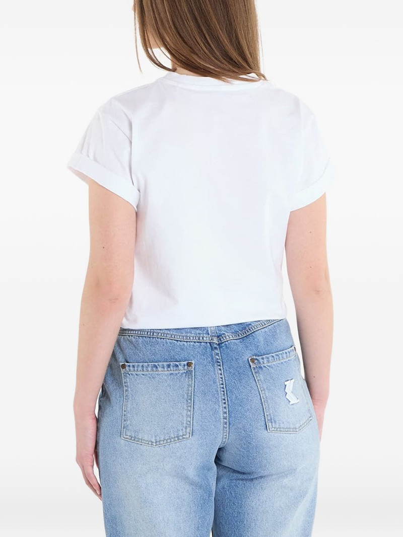 embellished-logo T-shirt 4