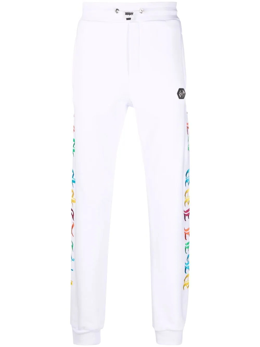 Gothic Plein logo track pants - 1