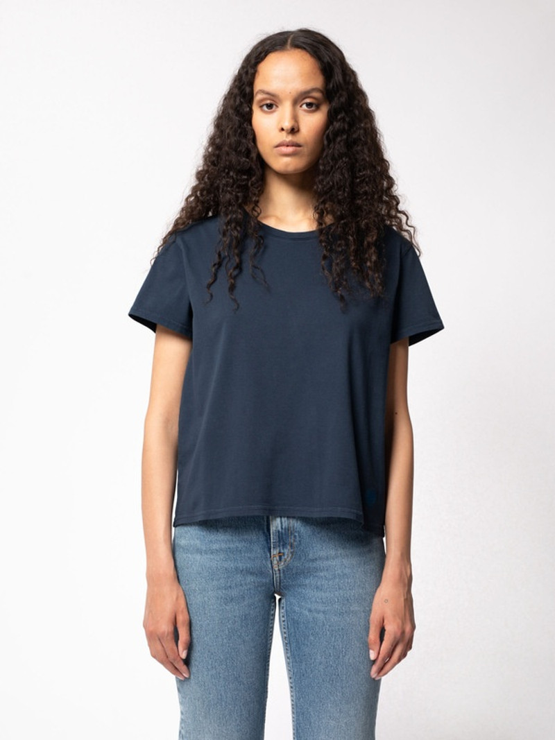 Nudie Jeans Lisa Blue Heart Navy outlook