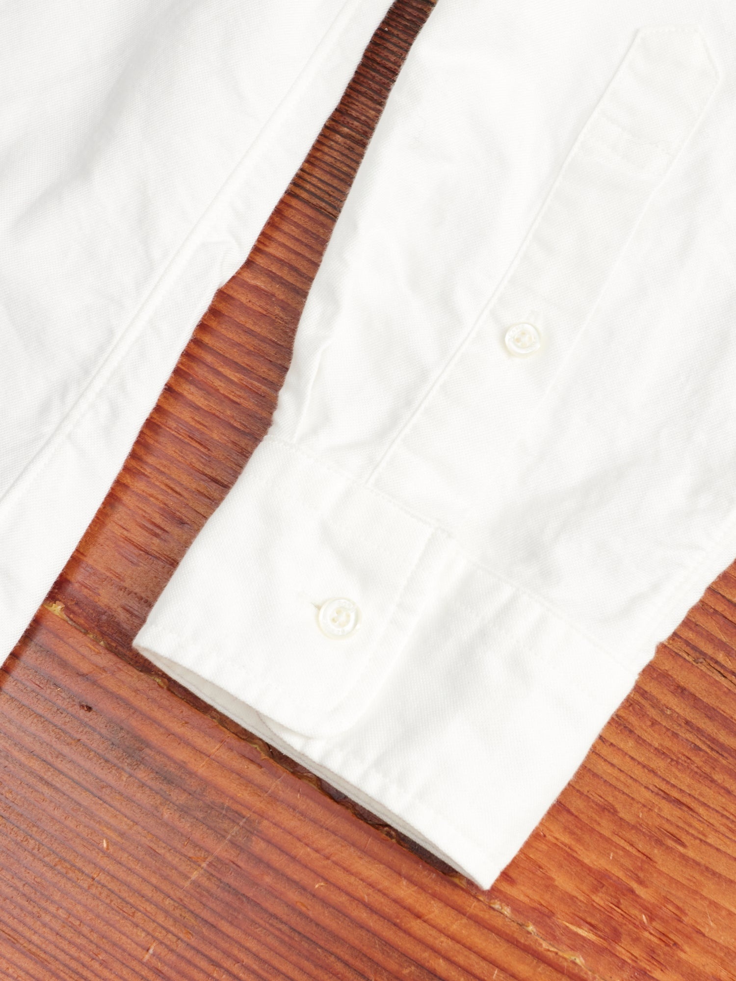 Oxford Button-Down Shirt in White - 6