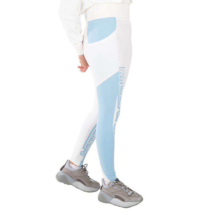 Stella McCartney Scuba Logo Print Leggings - 4