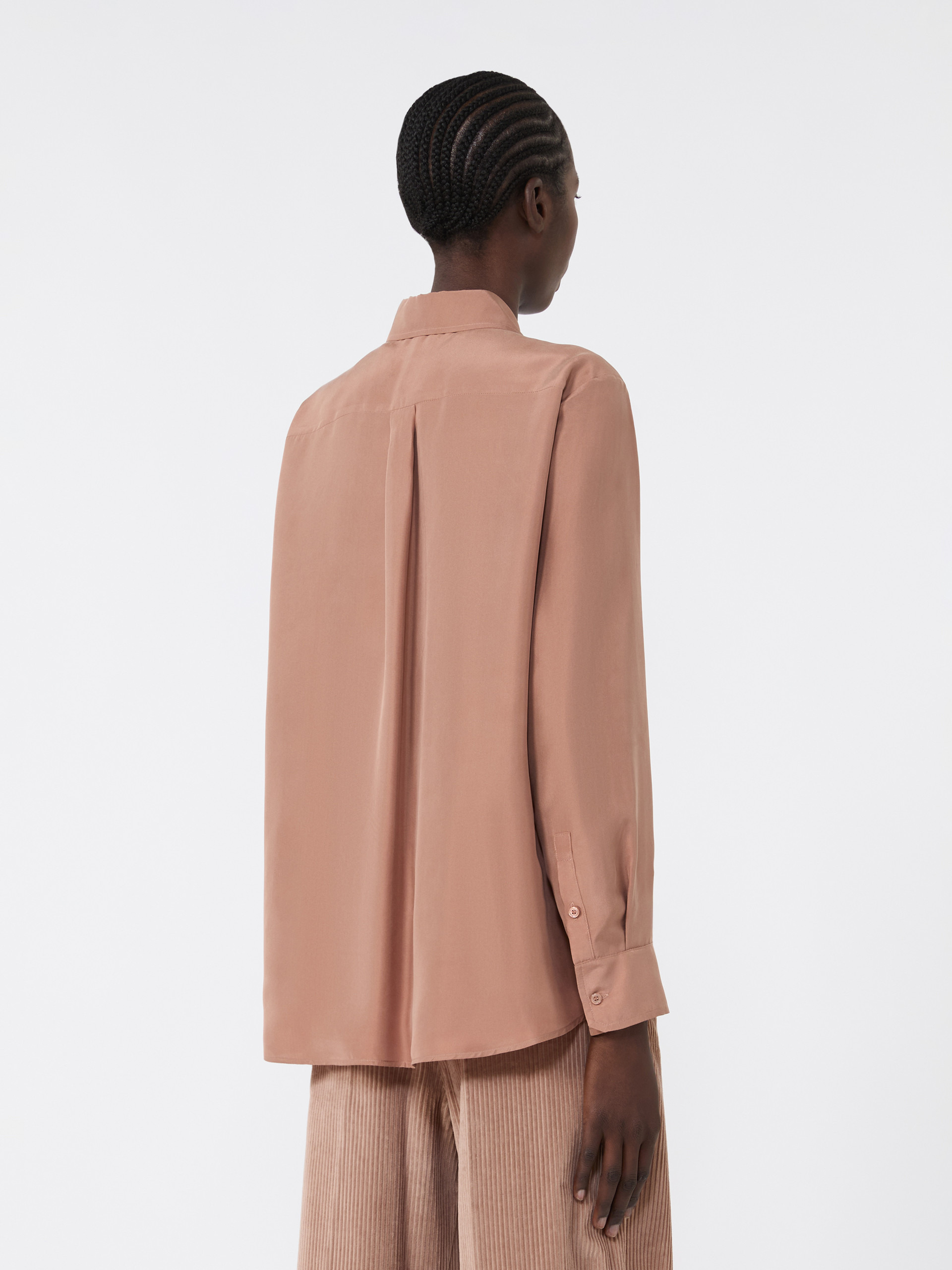 PAMIR Washed silk shirt - 4