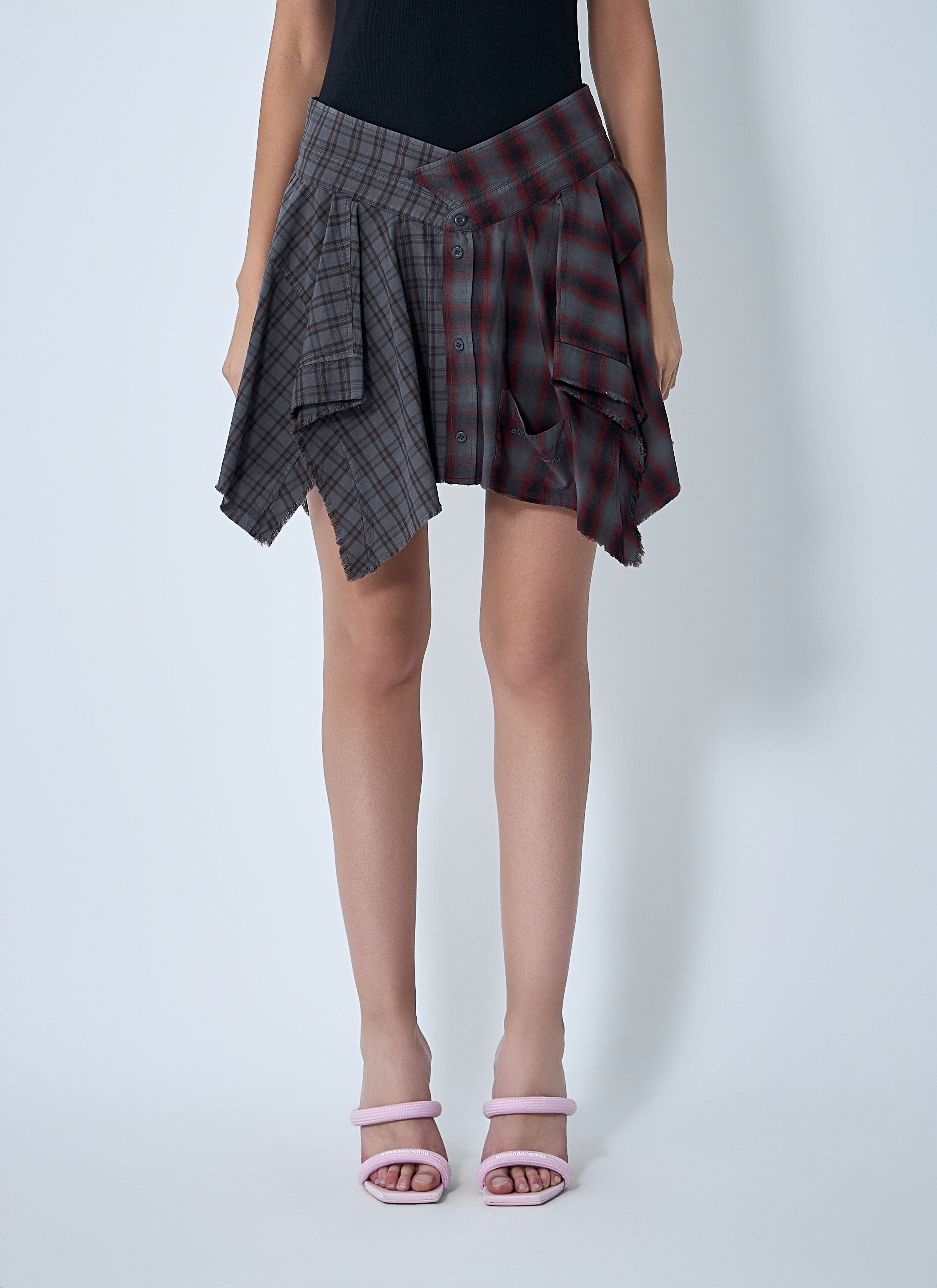 De-Constructed Mini Skirt - 1