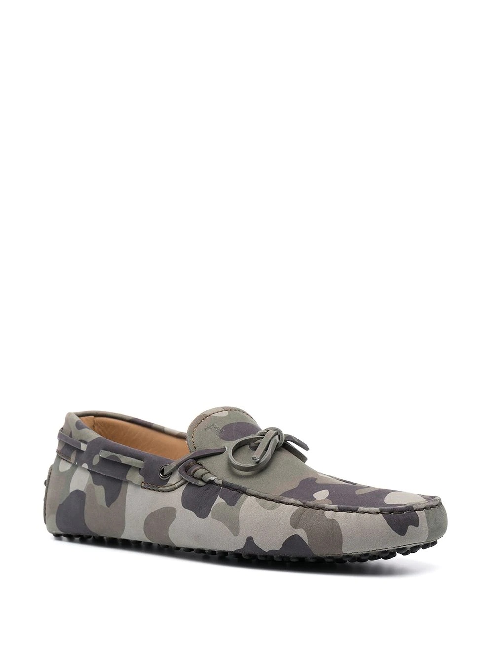 camouflage-print City Gommino loafers - 2