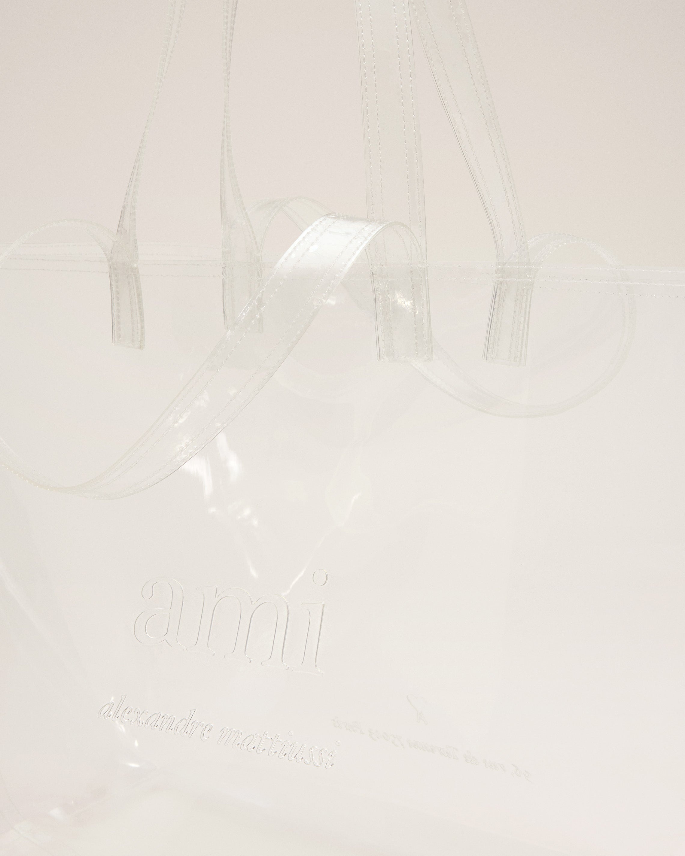 LIMITED EDITION TRANSPARENT MIDI TOTE BAG - 5