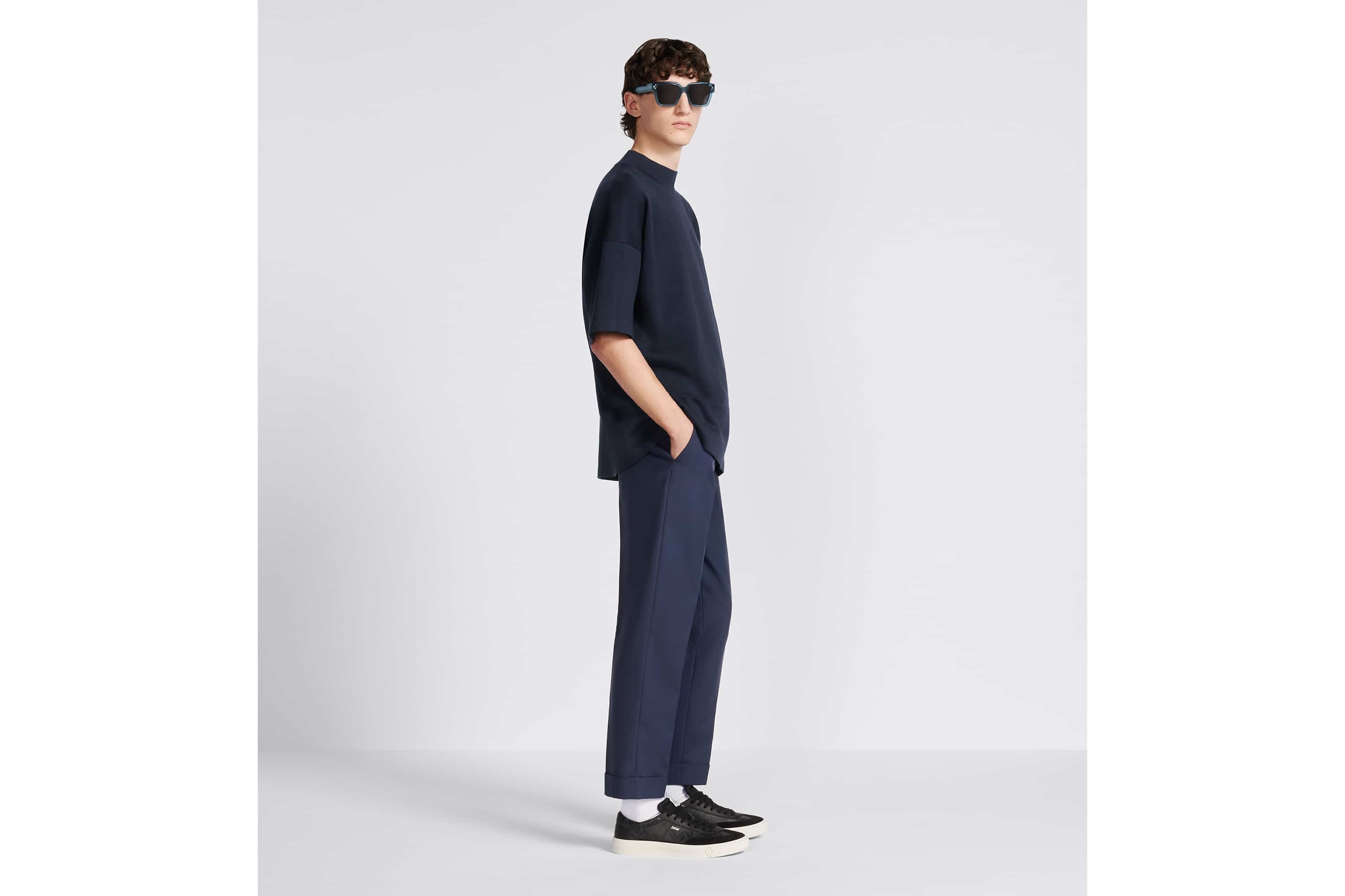 CD Diamond Cuffed Chinos - 3