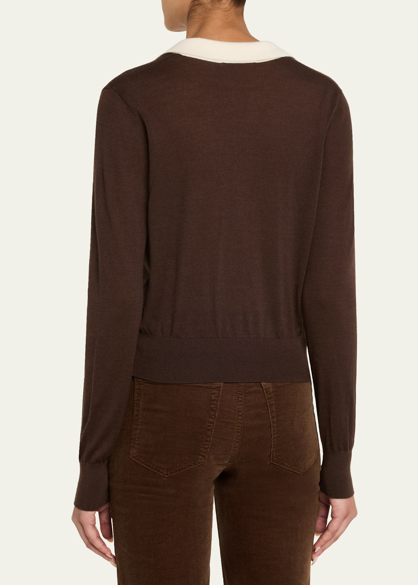 The Two-Tone Polo Sweater - 3