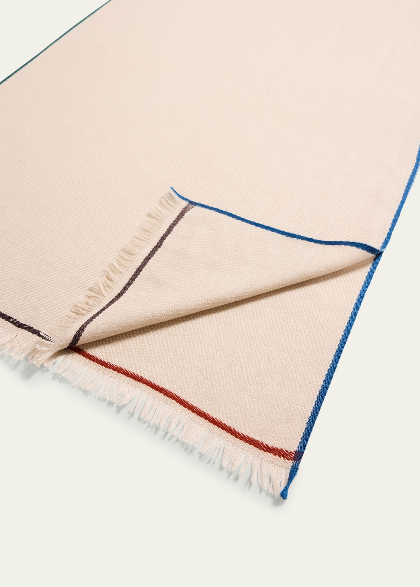 Men's Four In Hand Cashmere Scarf - 4