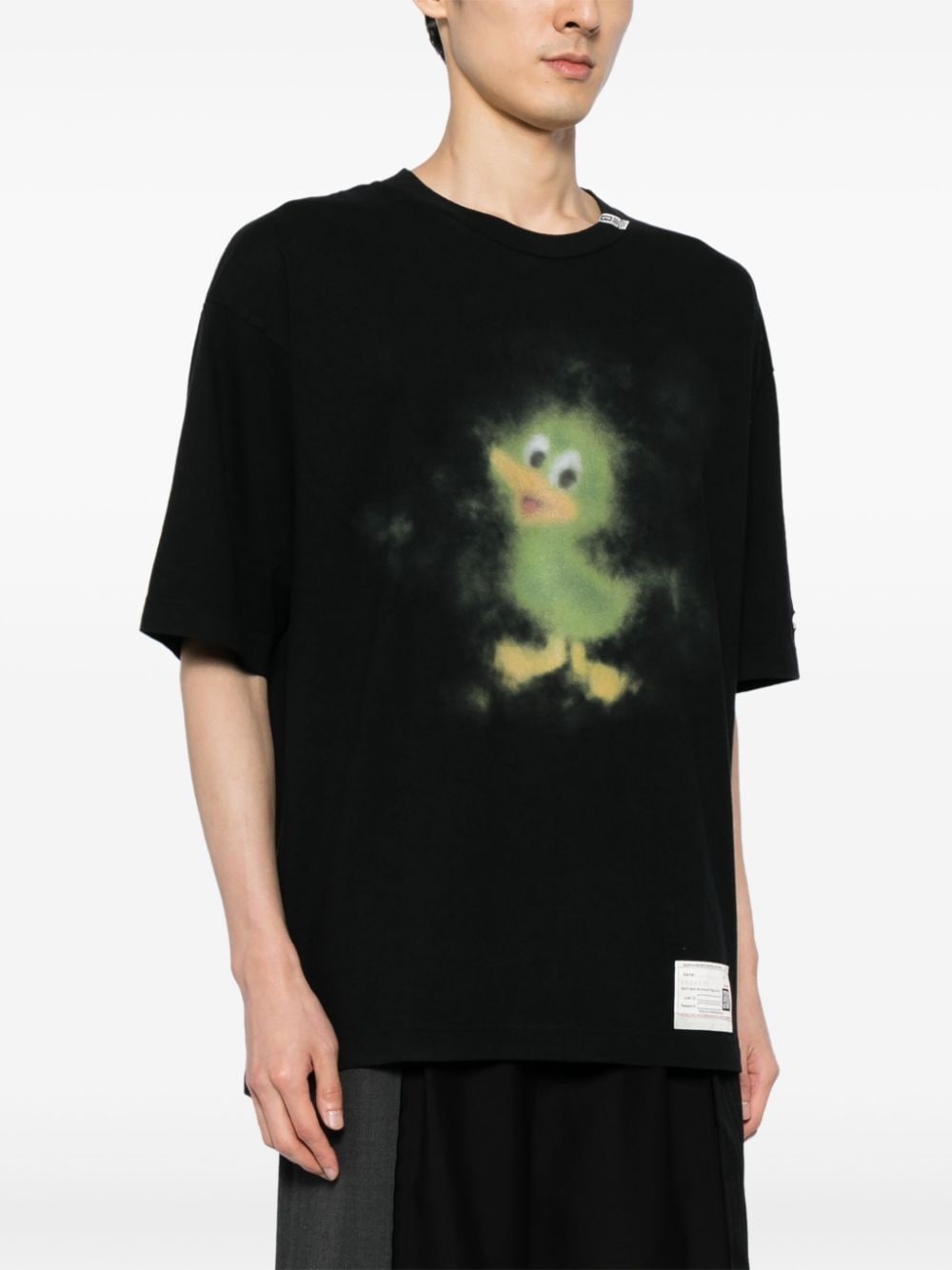 Duck-print cotton T-shirt - 3