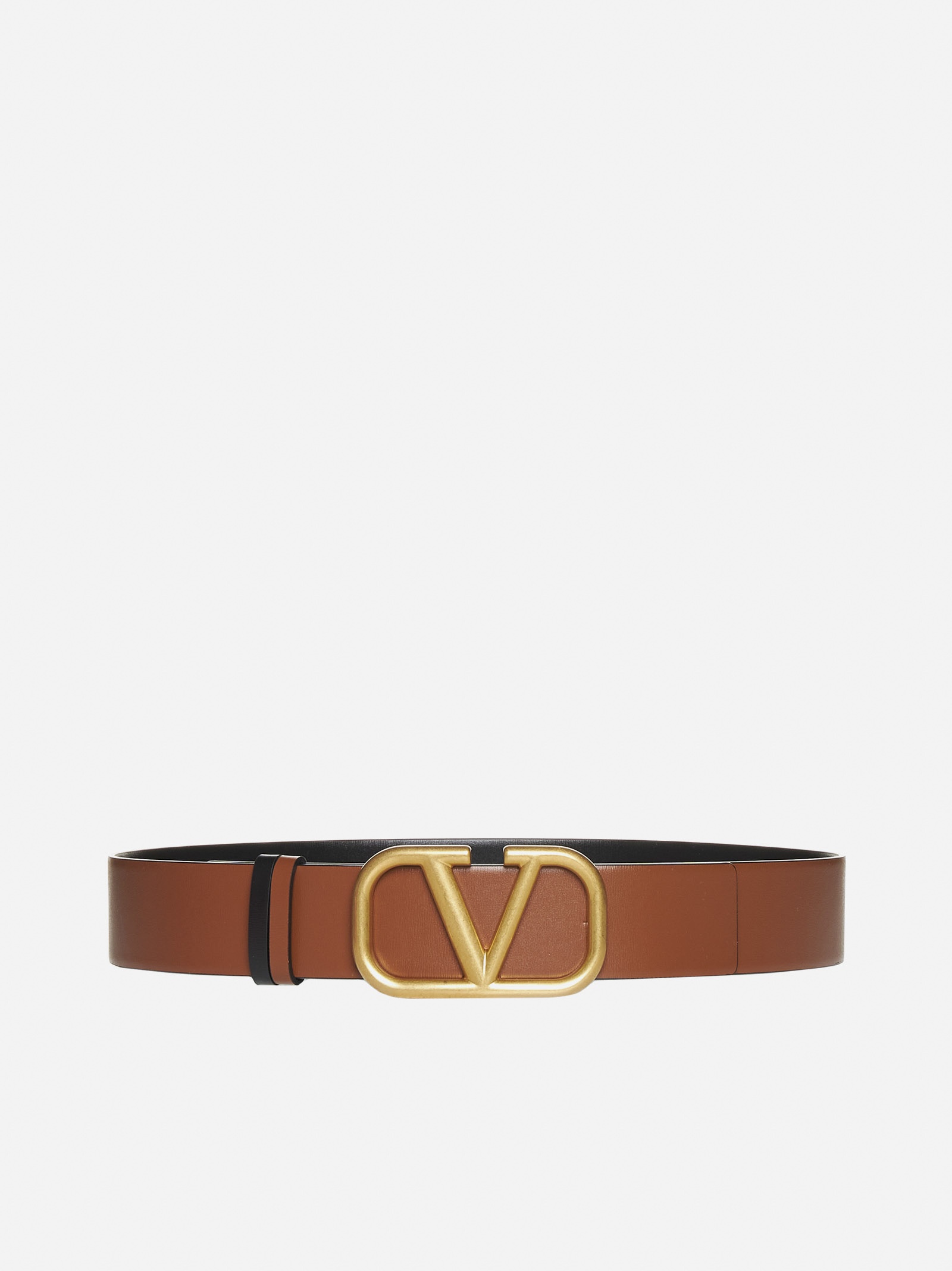 VLogo reversible leather belt - 1