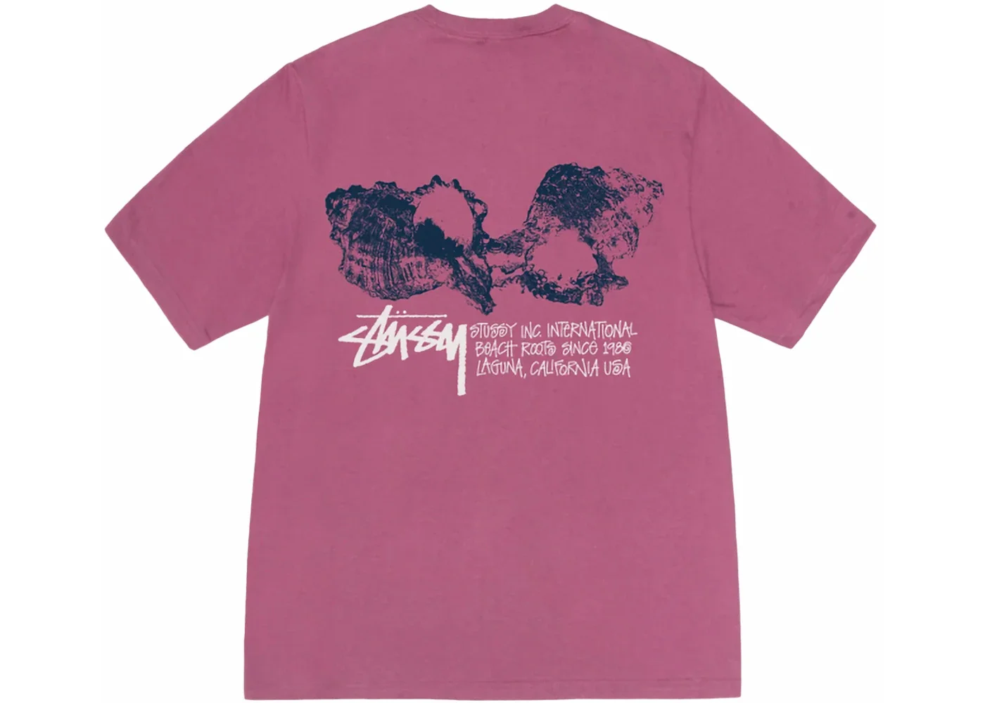 Stussy Shells Tee Berry - 1