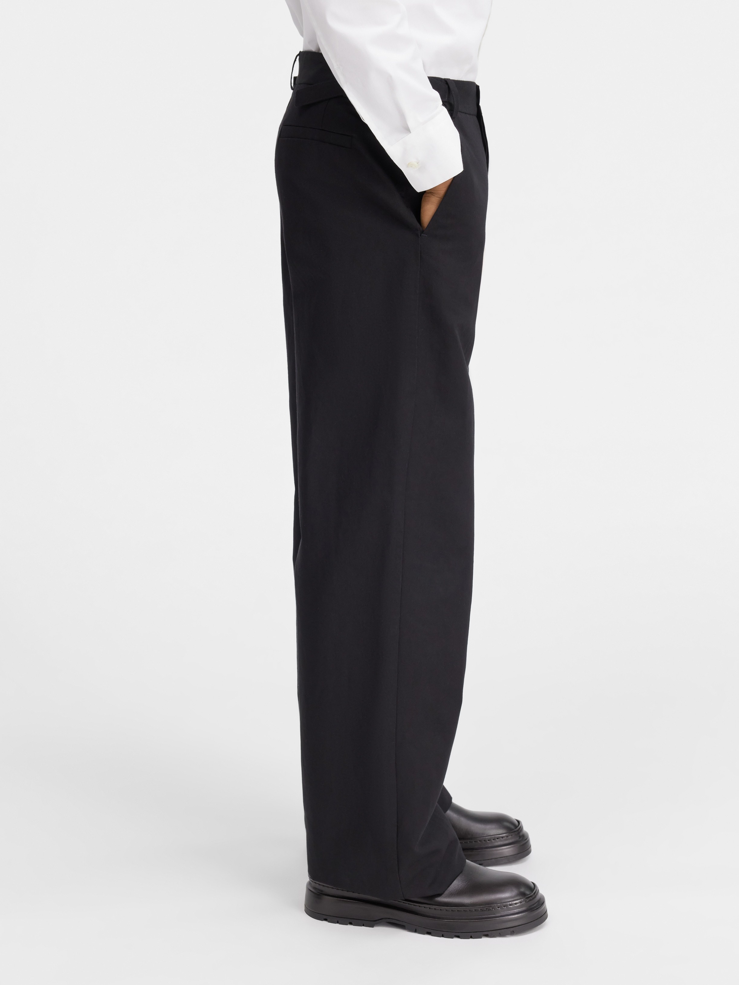 Le Pantalon Jean in Black – SVRN