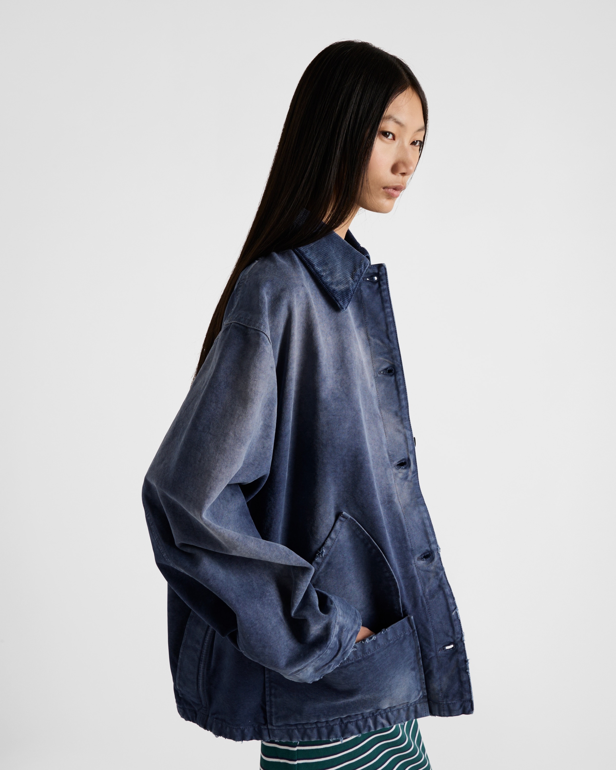 Canvas trucker jacket - 4