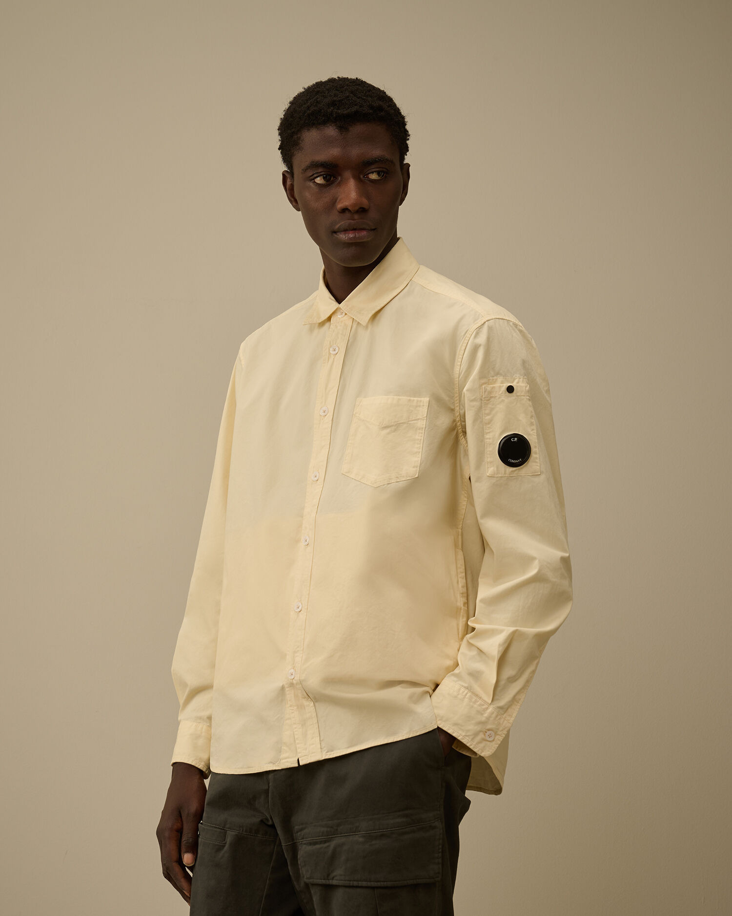 Microreps Peached Long Sleeve Button Shirt - 3