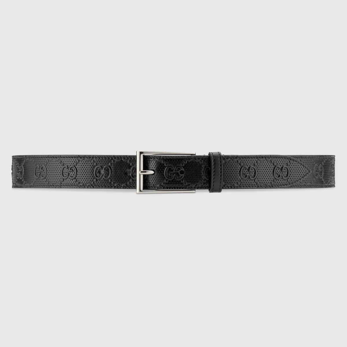 Belt with square buckle - 1