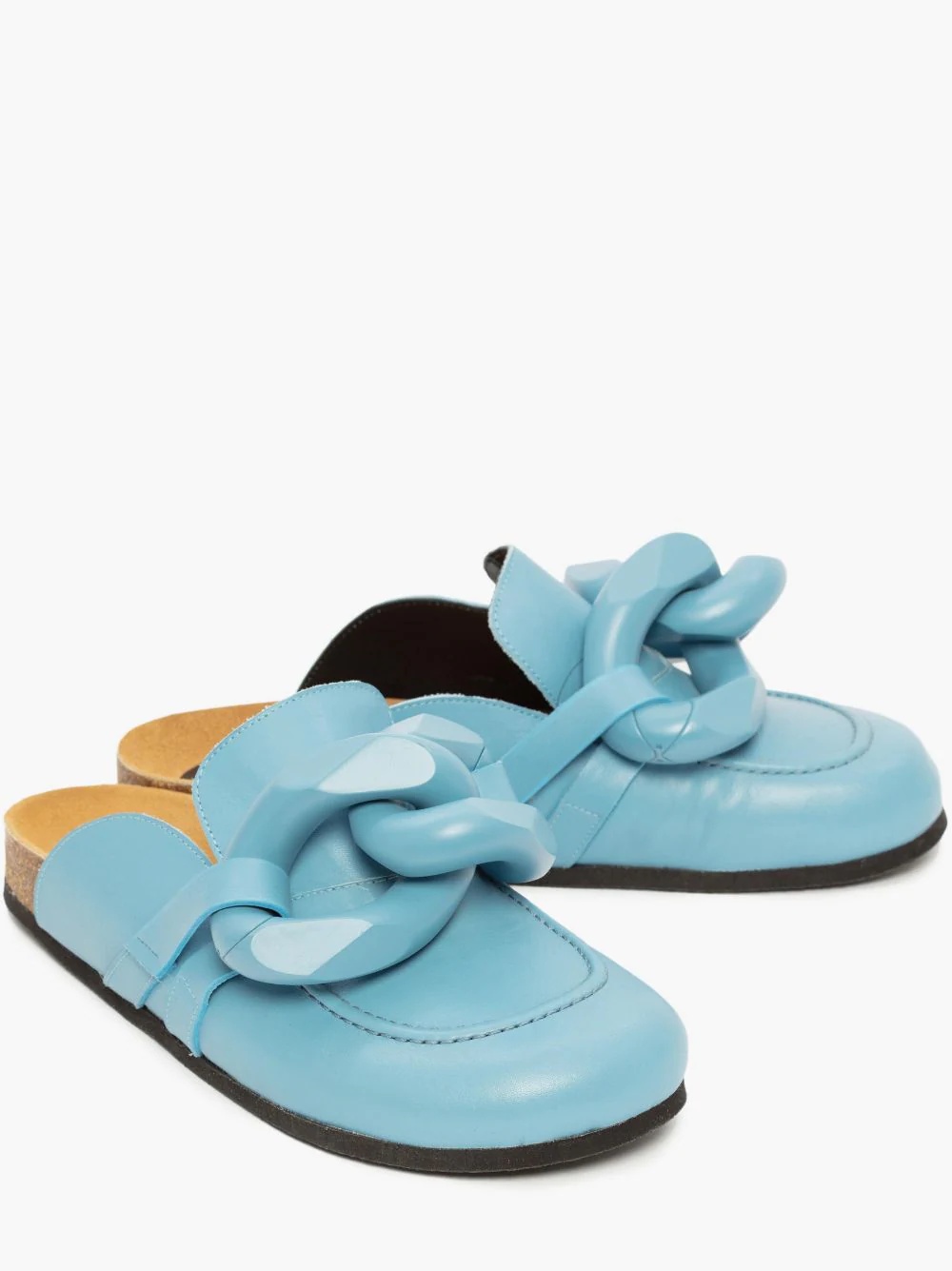 WOMEN’S CHAIN LOAFER MULES - 4