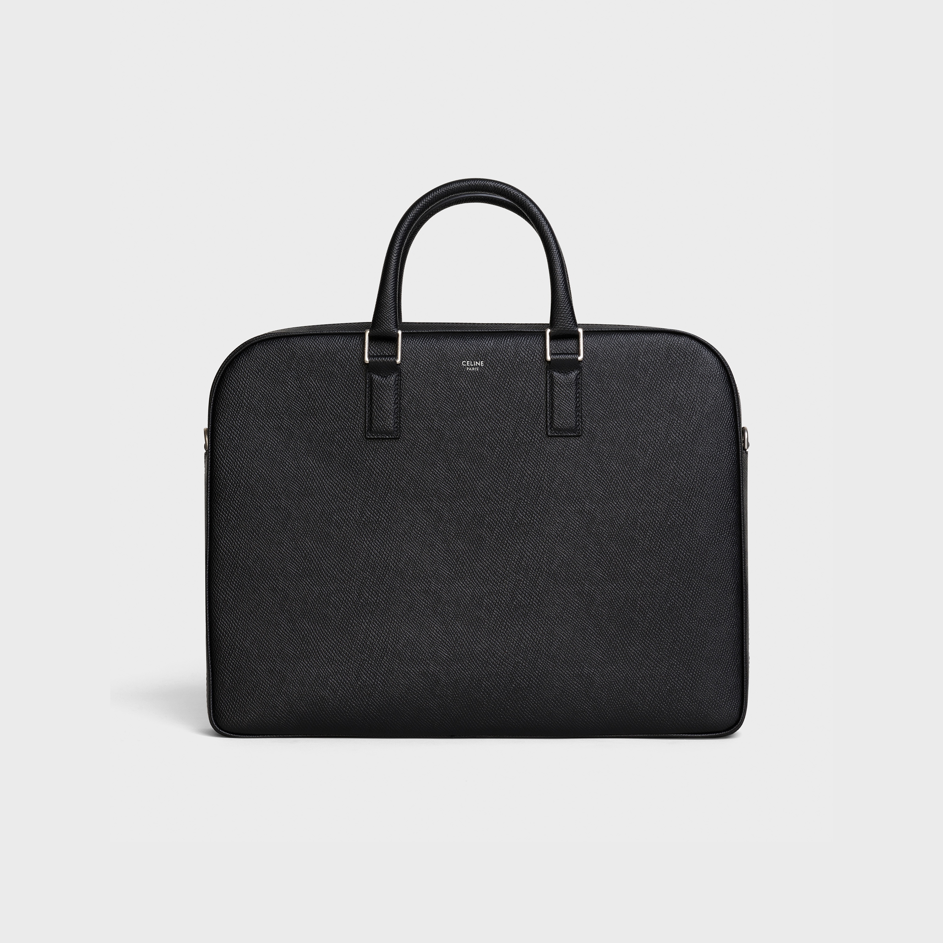 Medium Briefcase in Grained Calfskin - 1