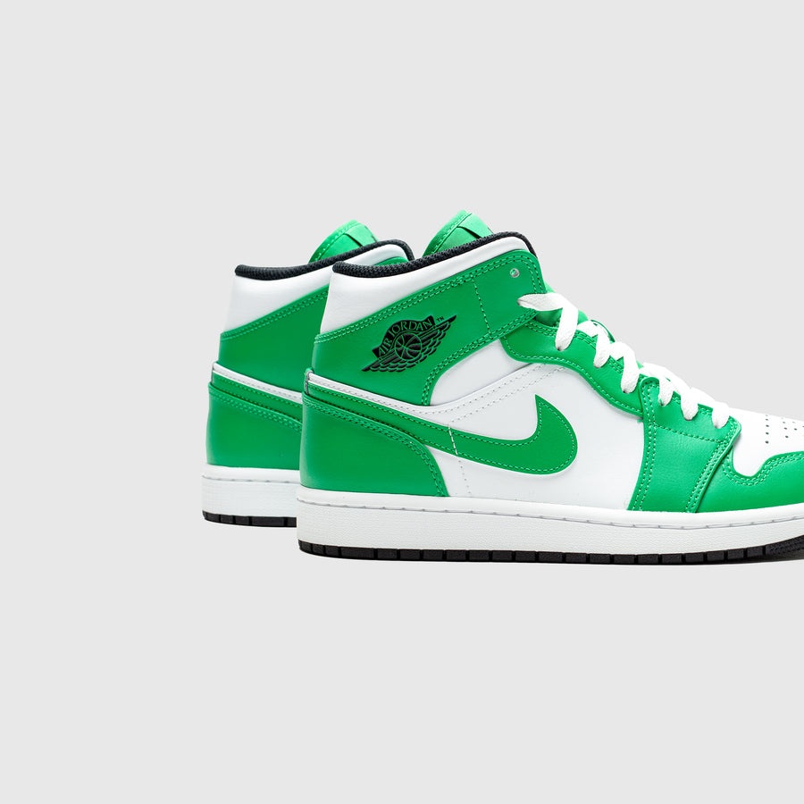 AIR JORDAN 1 MID "LUCKY GREEN" - 5