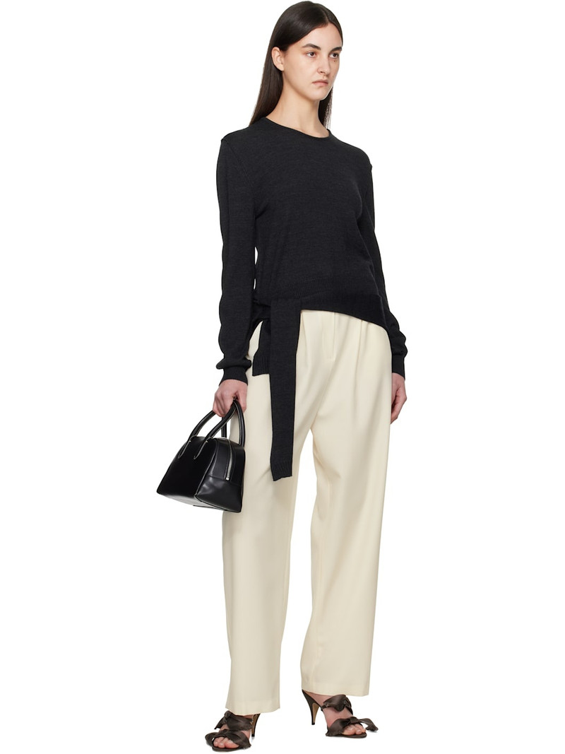 LA COLLECTION Off-White Sada Trousers outlook