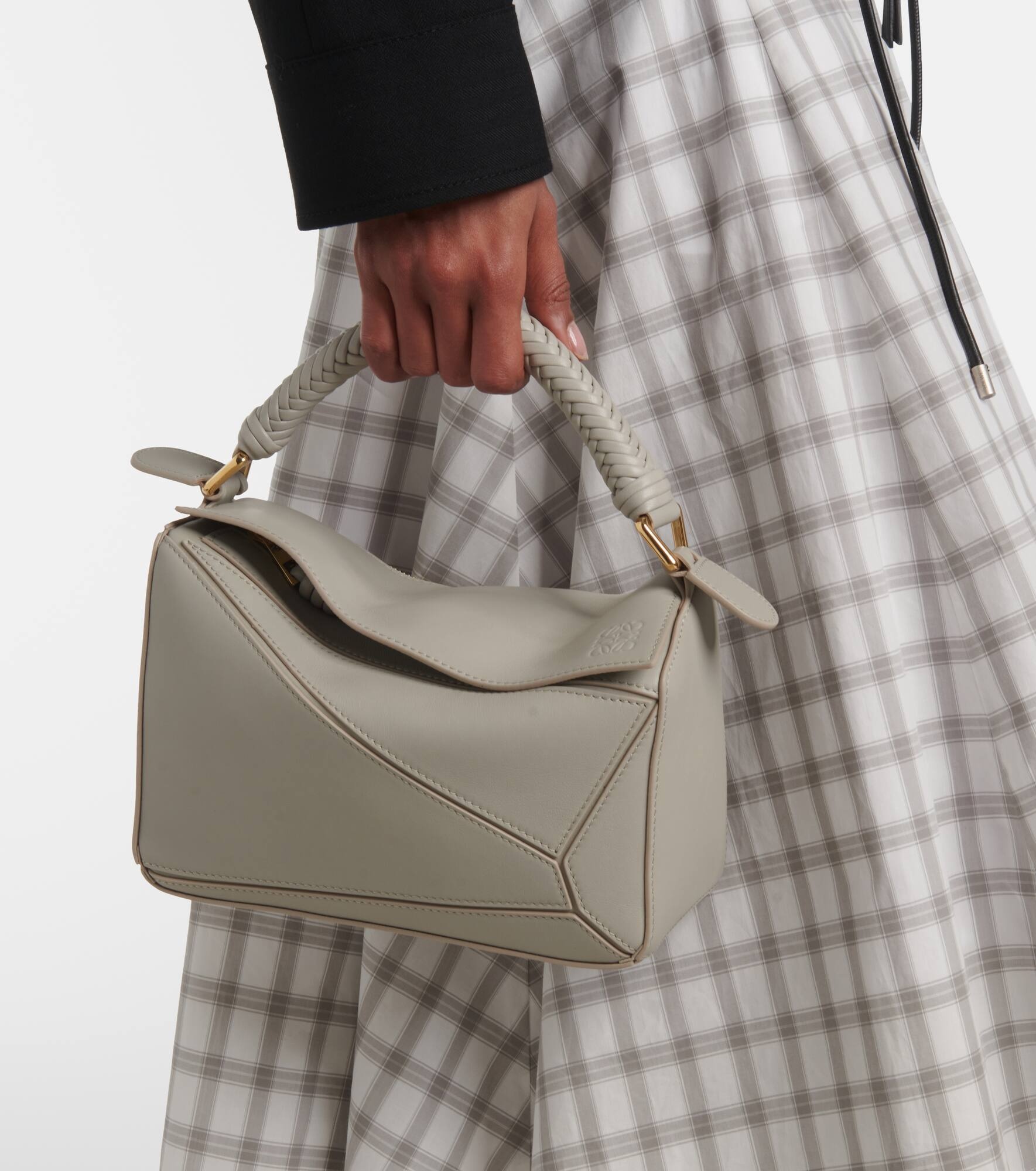 Puzzle Small leather shoulder bag - 2