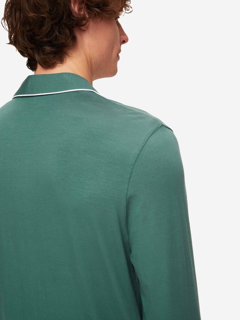 Men's Pyjamas Basel 12 Micro Modal Stretch Green - 6