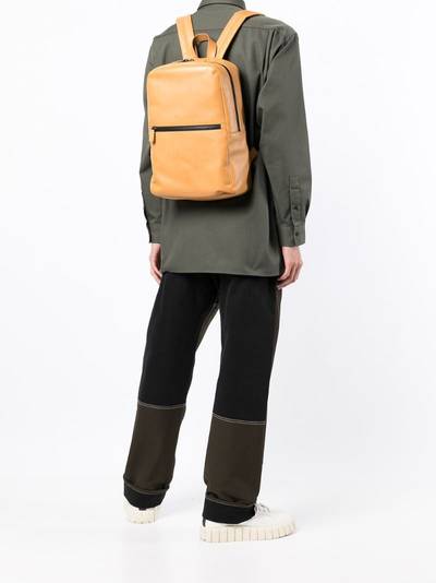 Common Projects simple leather backpack outlook