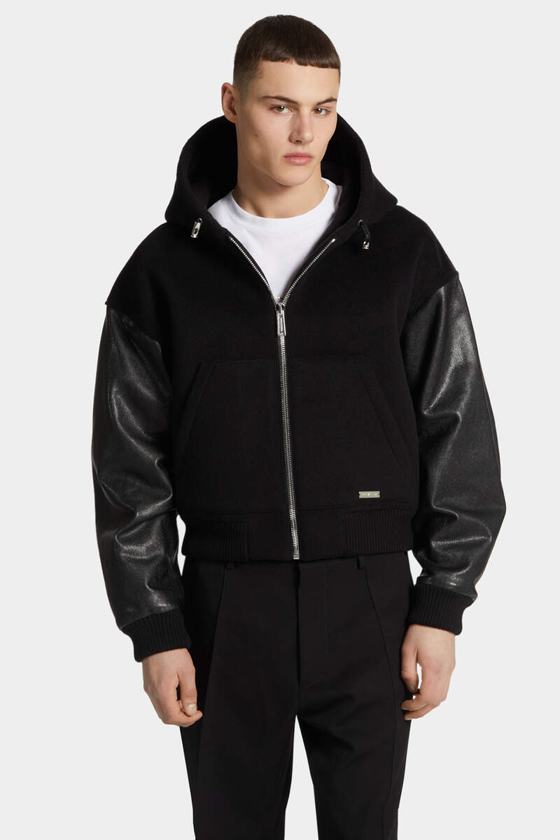 HOODED '80S BOMBER - 3