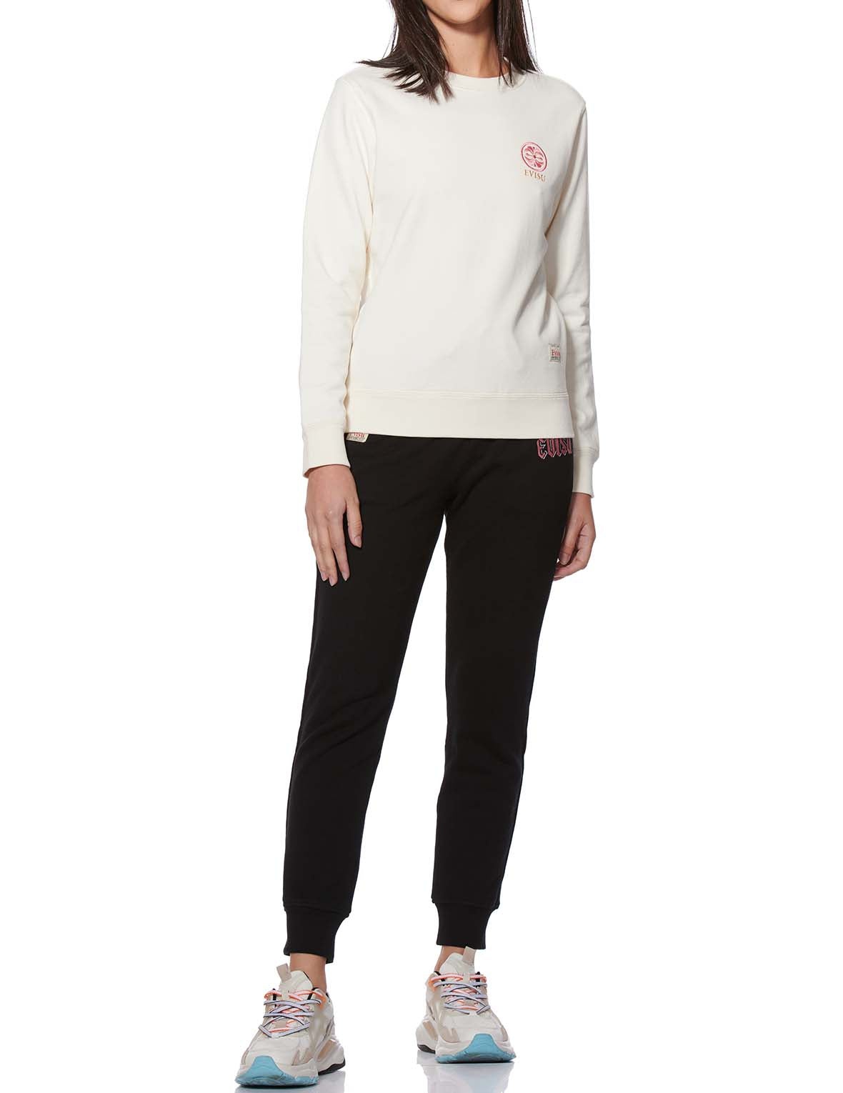 Daruma Daicock Print Sweatpants - 4