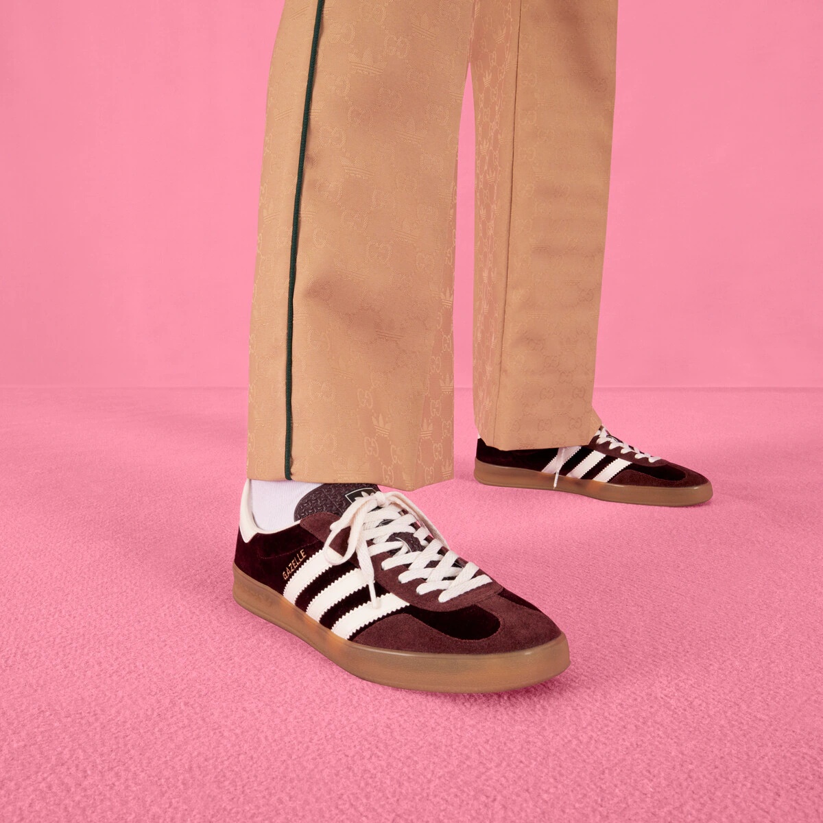 adidas x Gucci men's Gazelle sneaker - 3