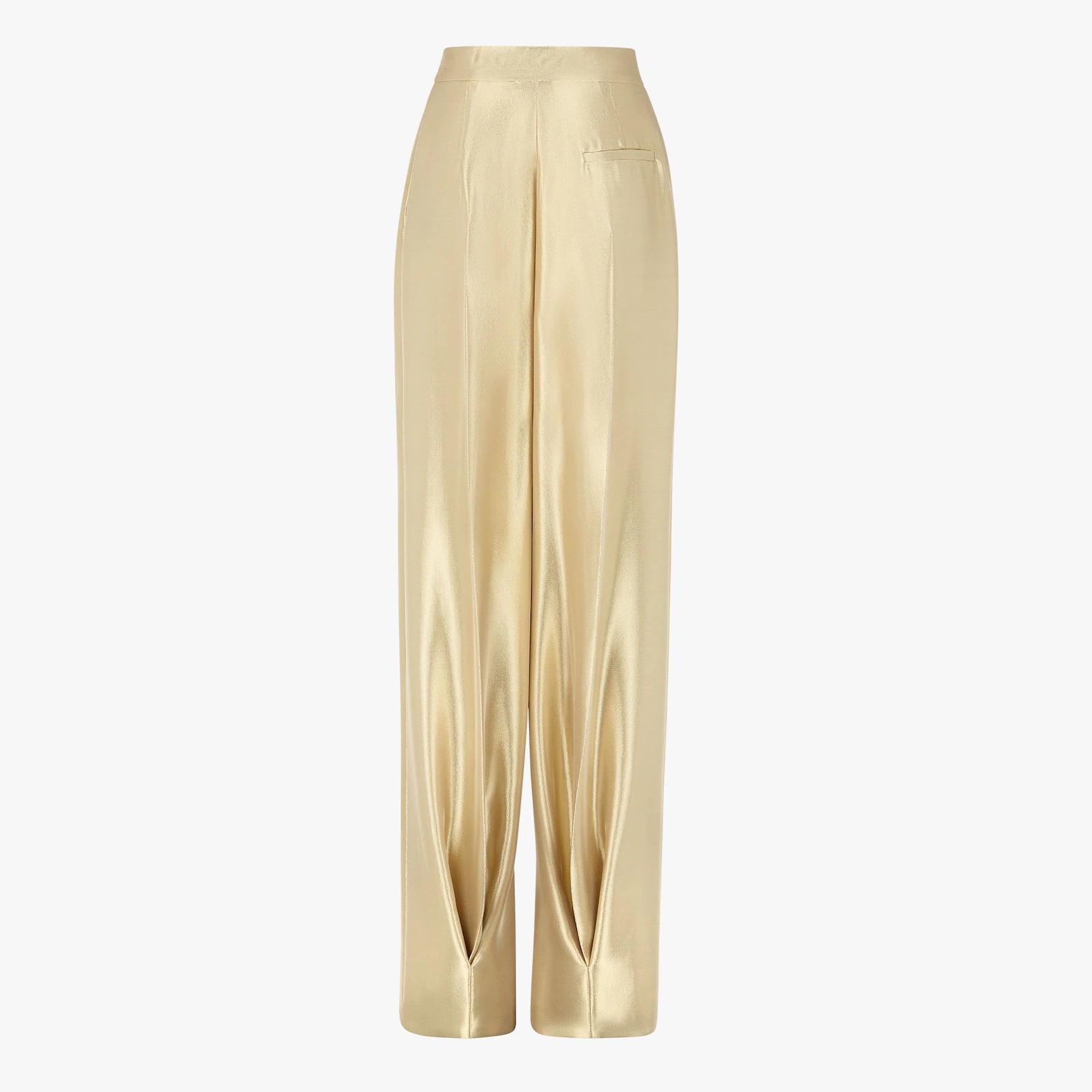 Gold-colored cady pants - 2
