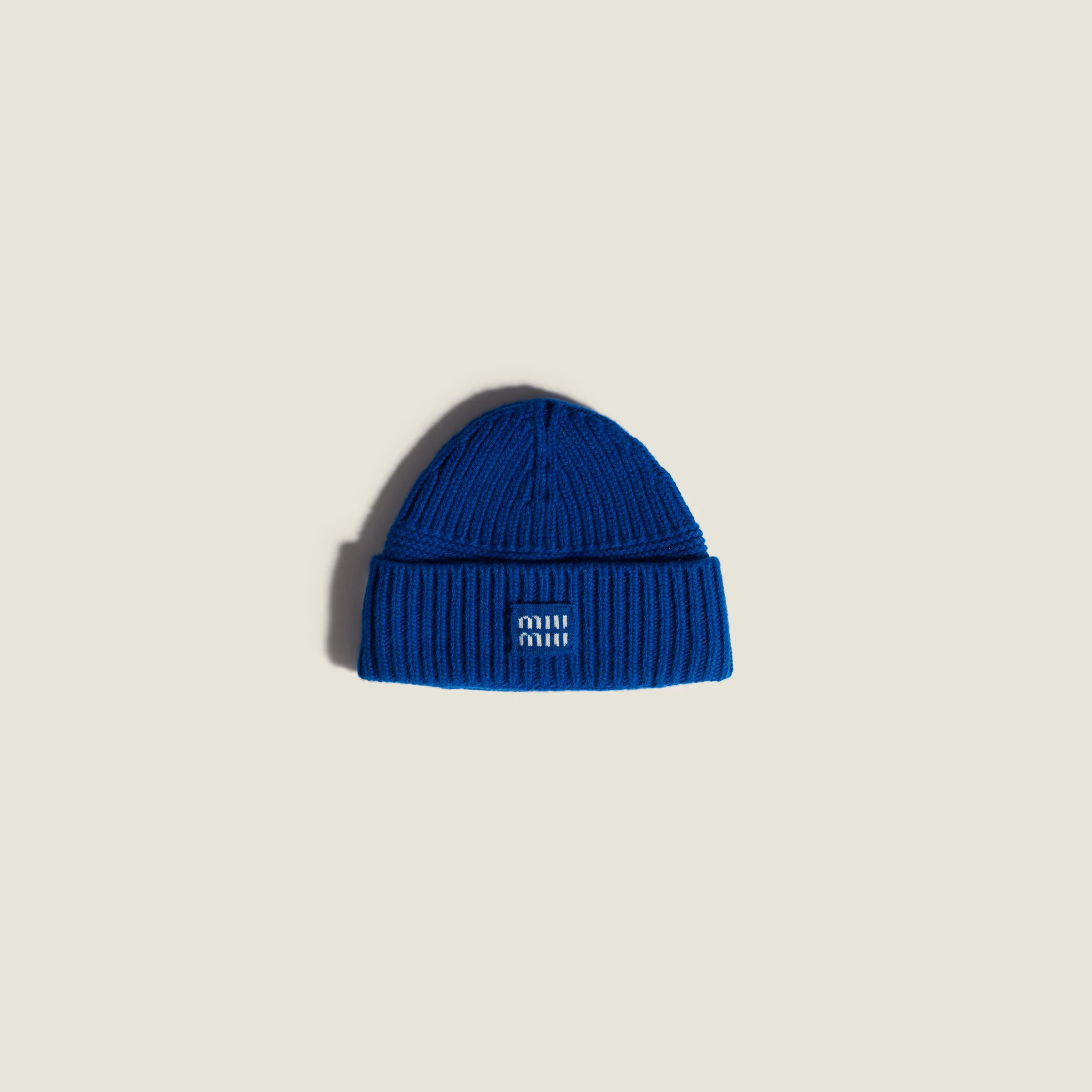 Wool and cashmere beanie - 1