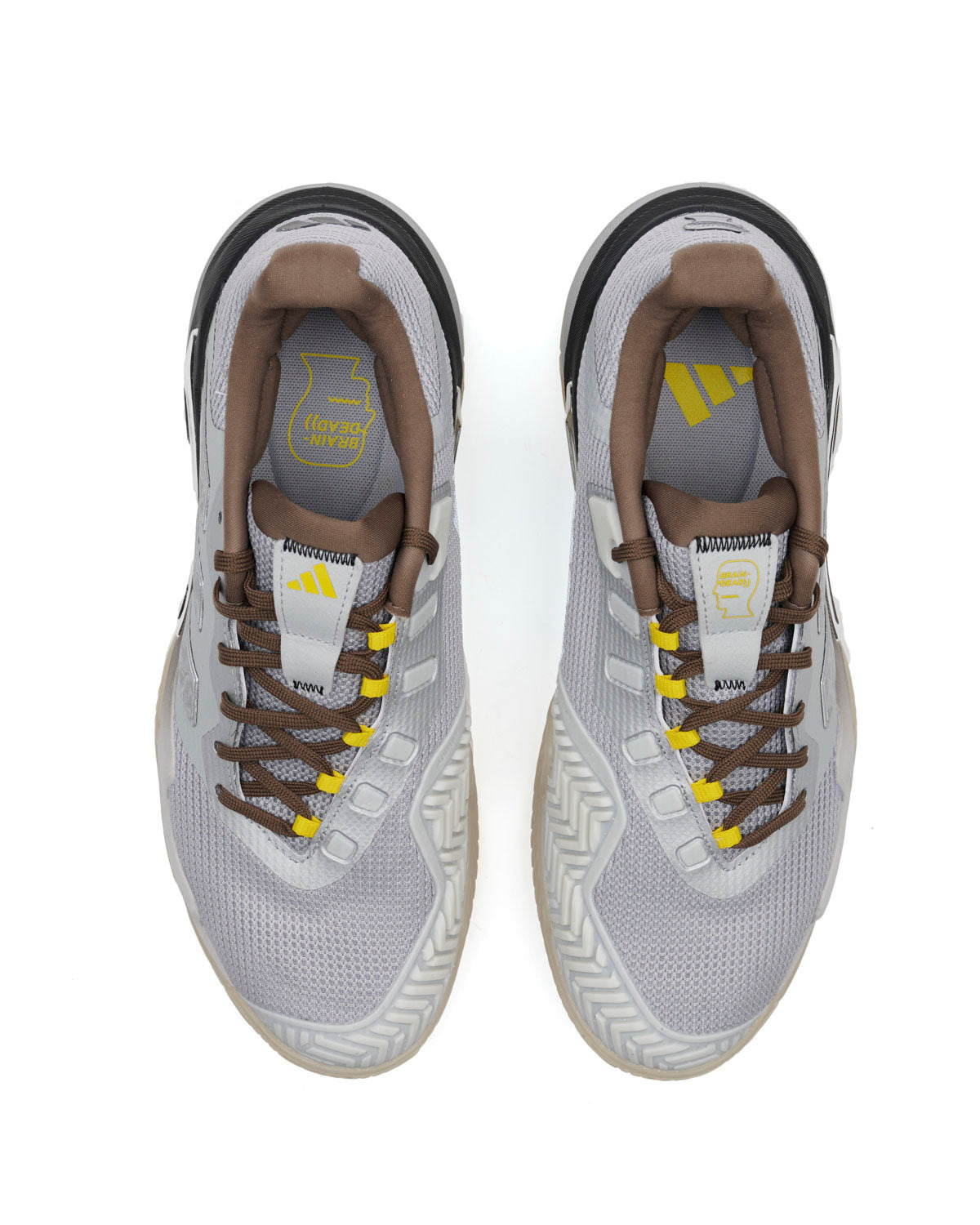 Brain Dead x adidas Barricade 13 - Silver - 3