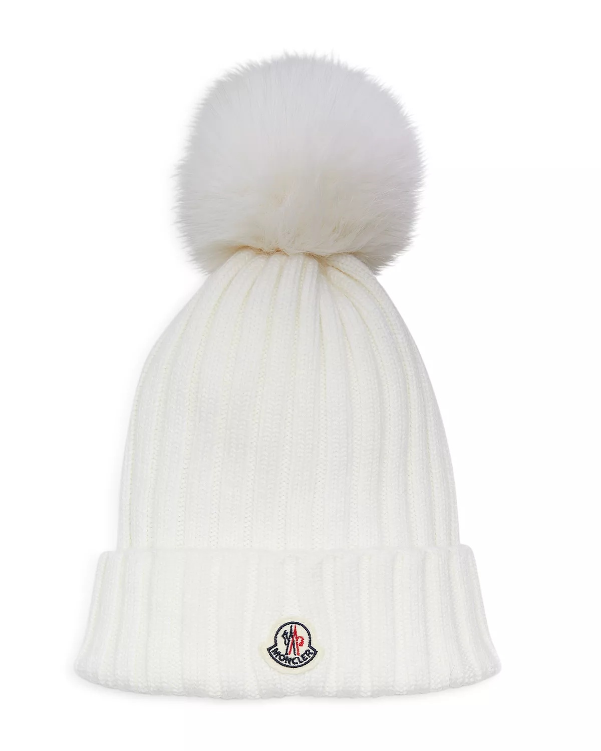 Wool Ribbed Pom-Pom Hat - 5