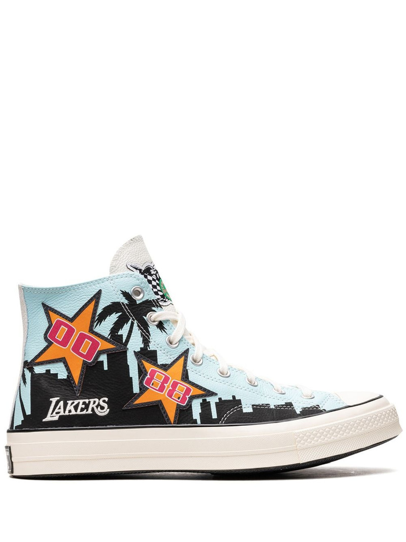 x Market Chucks 70 Hi Lakers "Jeff Hamilton" sneakers 1