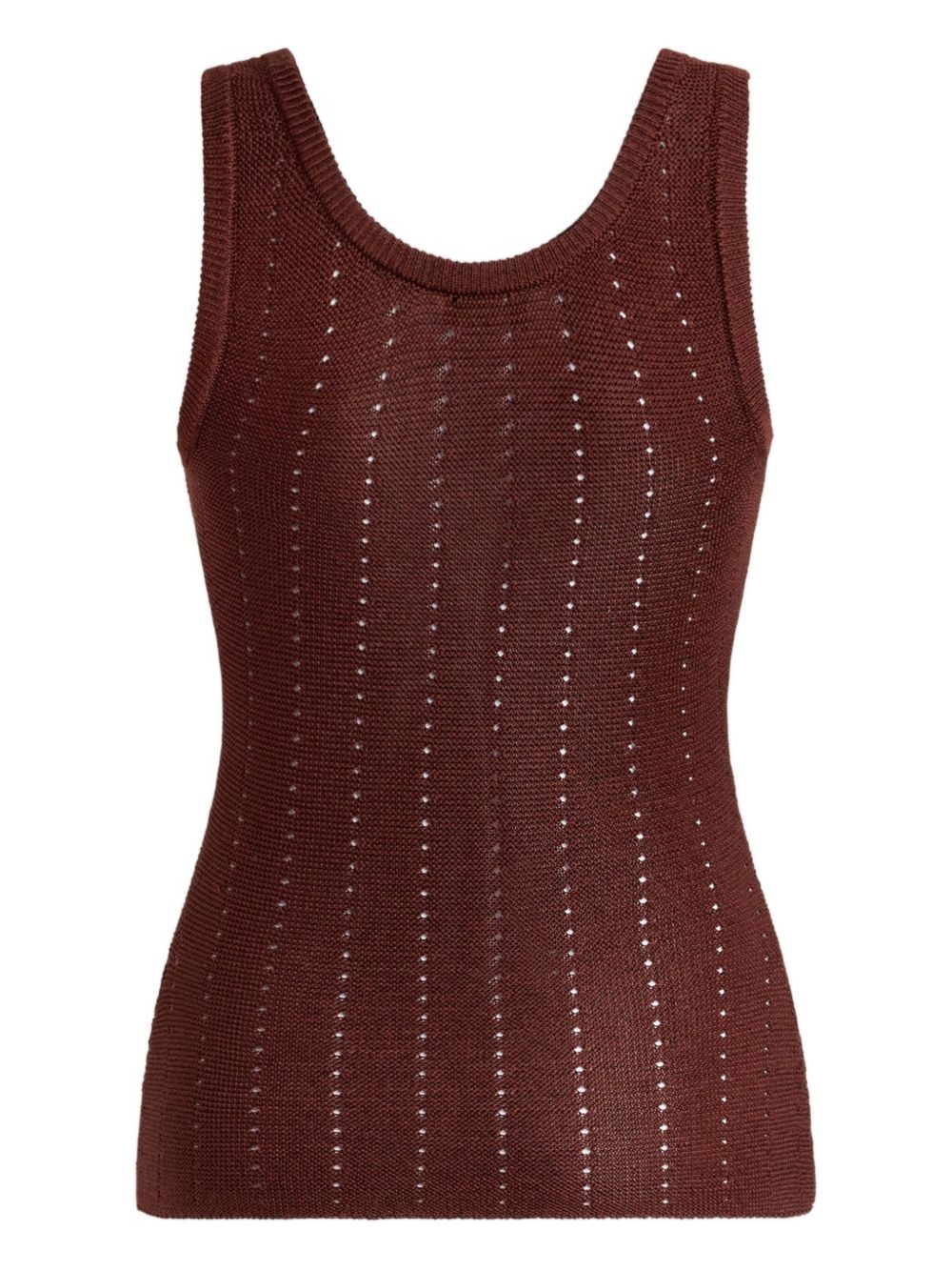 knitted vest - 2