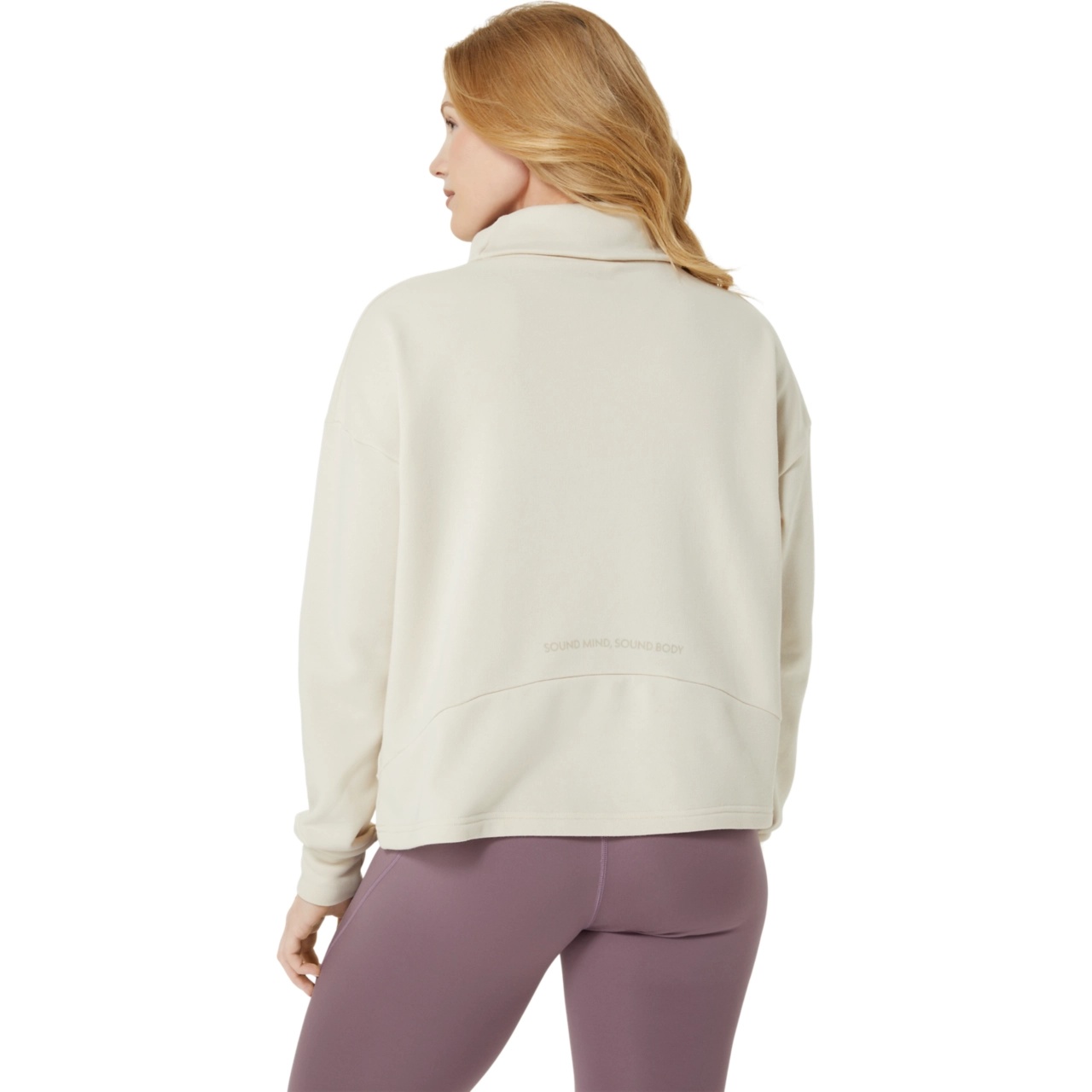 FRENCH TERRY HIGH NECK TOP - 2