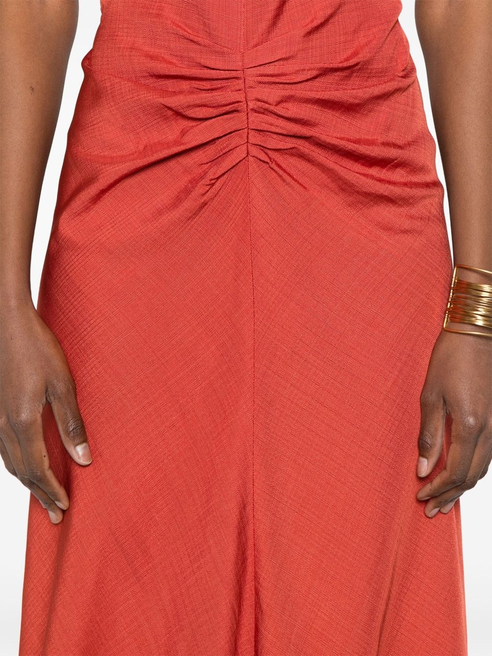 draped dress - 5