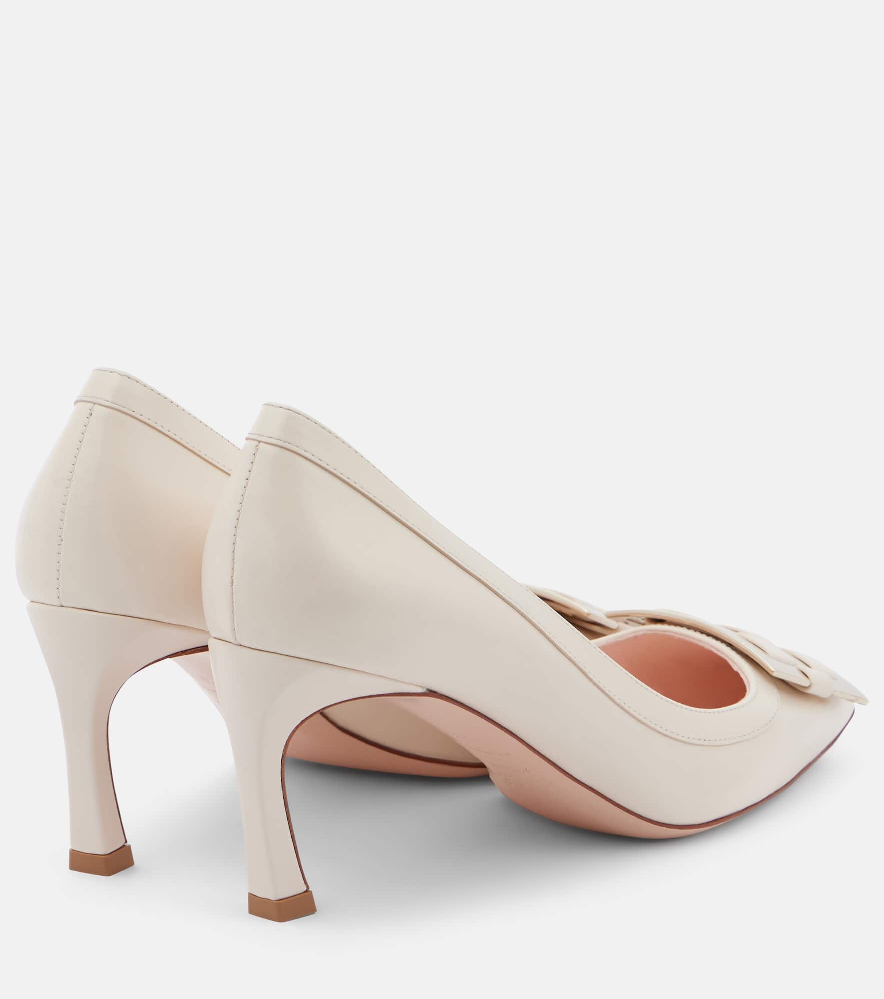 Trompette 70 leather pumps - 2